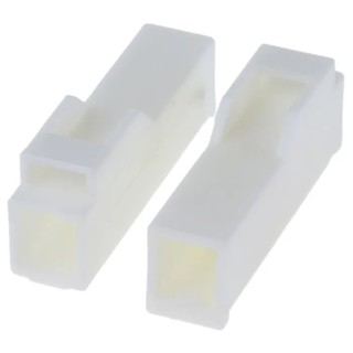 JST VL Female Connector Housing 6.2 mm Pitch 1 Way 1 Row Straight VLR-01VF