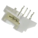 JST PA Series Right Angle Through Hole PCB Header, 4 Contact(s), 2 mm Pitch, 1 Row, Shrouded S04B-PASK-2 (LF) (SN)