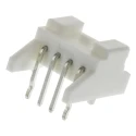JST PA Series Right Angle Through Hole PCB Header, 4 Contact(s), 2 mm Pitch, 1 Row, Shrouded S04B-PASK-2 (LF) (SN)