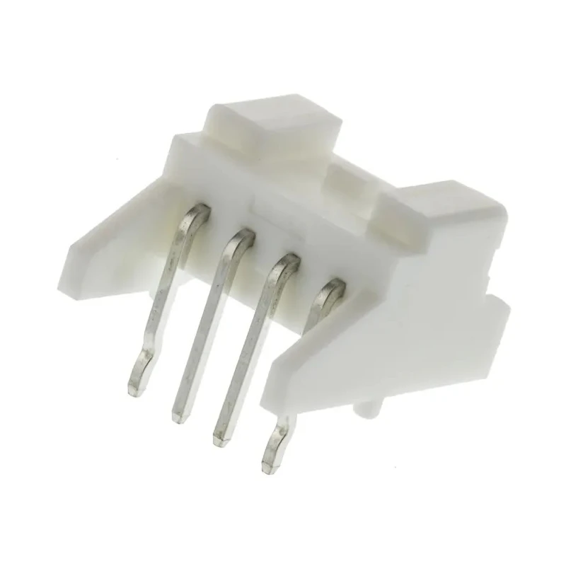 JST PA Series Right Angle Through Hole PCB Header 4 Contact 2 mm Pitch 1 Row Shrouded S04B-PASK-2 (LF) (SN)