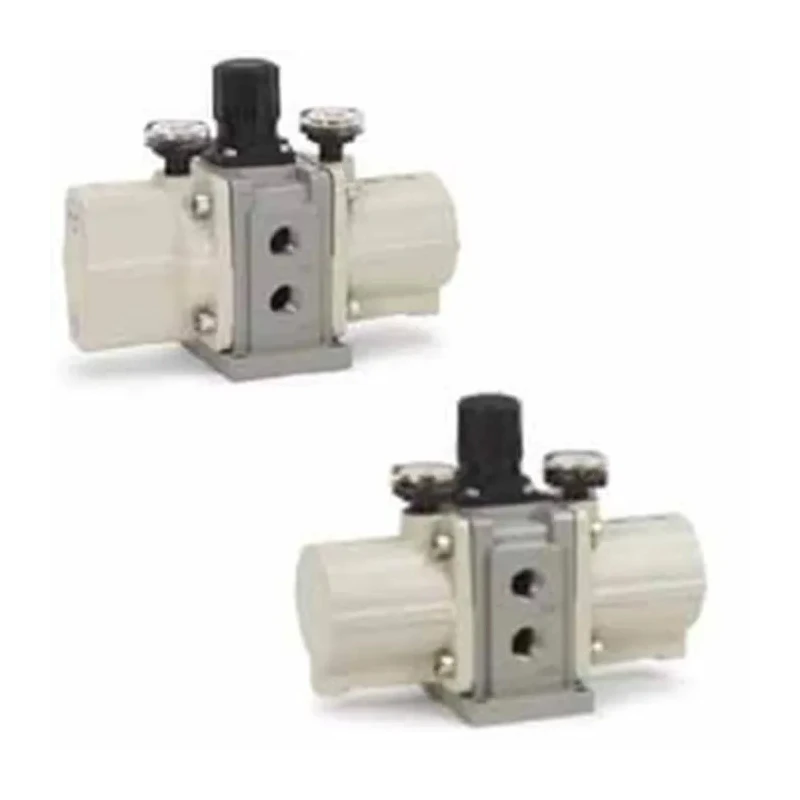 SMC Pneumatic Booster Regulator 1/4 in Port, 1:2 Pressure Increase Ratio, Max Input Pressure 10bar, Max Flow 56-VBA11A-F02GN
