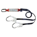 Protecta 1.5 m Twin Leg Shock Absorbing Fall Arrest Lanyard with Screw Carabiner AE5315WAF