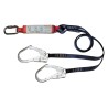 Protecta 1.5 m Twin Leg Shock Absorbing Fall Arrest Lanyard with Screw Carabiner AE5315WAF