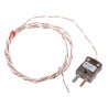 RS PRO Type T Exposed Junction Thermocouple 1 m Length, 7 mm Diameter, -75 °C to 250 °C Maximum 123-6330