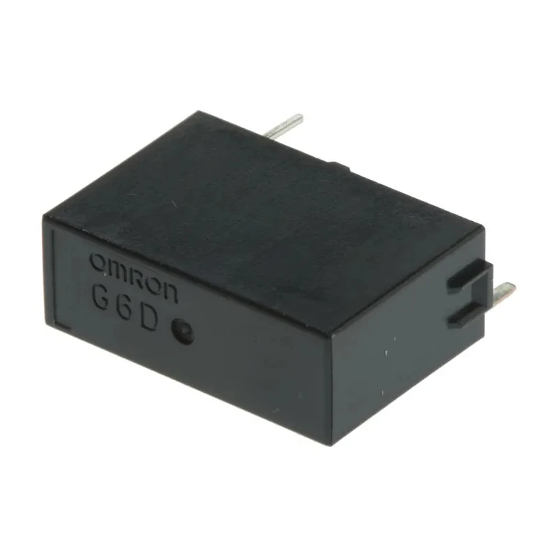 Omron DIN Rail Power Relay 12V DC Coil 5A Switching Current SPST G6D-1A-ASI DC12