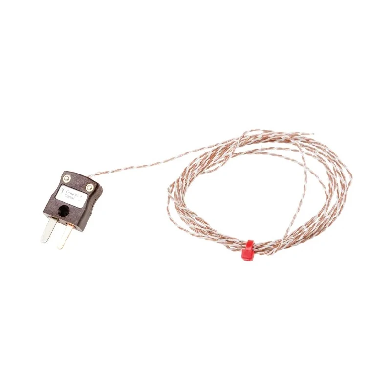 RS PRO Type T Exposed Junction Thermocouple 2 m Length, 1 mm Diameter, -75 °C to 250 °C Maximum Temperature 123-6329