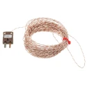 RS PRO Type T Exposed Junction Thermocouple 10 m Length, -75 °C to 250 °C Max 123-6334