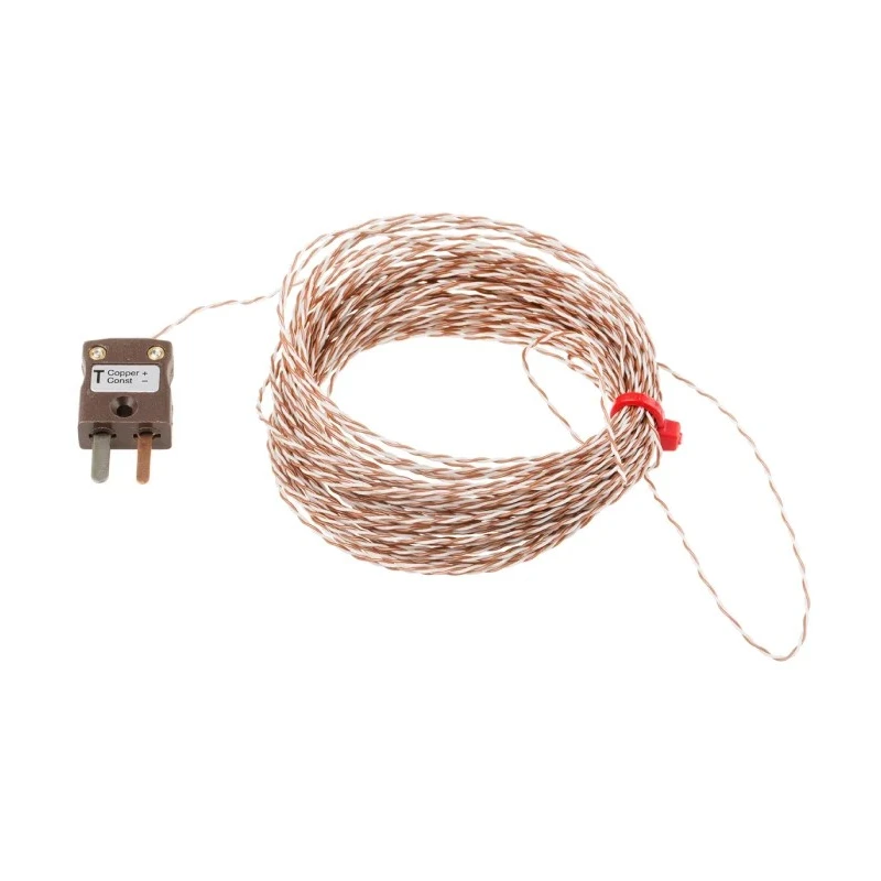 RS PRO Type T Exposed Junction Thermocouple 10 m Length, -75 °C to 250 °C Max 123-6334