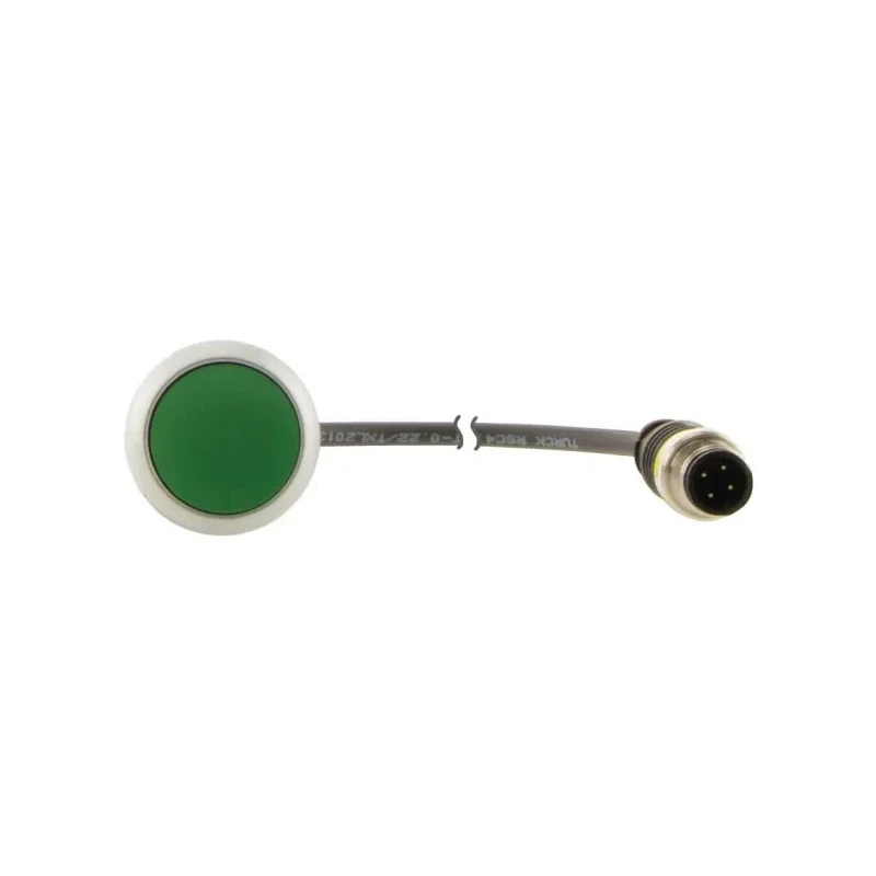 Eaton C22 Series Push Button Switch Panel Mount 22 mm Cutout Green 1 NO IP67 IP69K 181041 C22-D-G-K10-P5