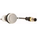 Eaton C22 Series Illuminated Push Button Switch Panel Mount 22 mm Cutout White SPST IP67 IP69K C22-DL-W-K10-24-P5