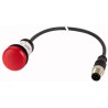 Eaton Panel Mount Red LED Indicator 22 mm Cutout, 24 V AC/DC, IP67 IP69K Rated, Round 181621 C22-L-R-24-P3