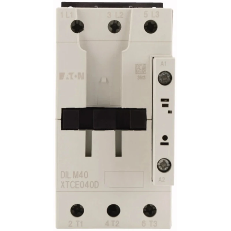 Eaton Industrial Motor Control Contactor 24V AC Coil, 3-Pole, 40A, 18.5 kW Power Rating DILM Series 277770 DILM40(24V50/60HZ)