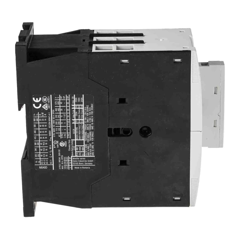 Eaton Industrial Motor Control Contactor 24V AC Coil, 3-Pole, 40A, 18.5 kW Power Rating DILM Series 277770 DILM40(24V50/60HZ)
