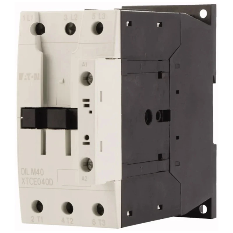Eaton Industrial Motor Control Contactor 24V AC Coil, 3-Pole, 40A, 18.5 kW Power Rating DILM Series 277770 DILM40(24V50/60HZ)