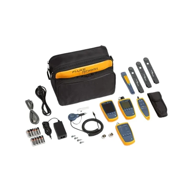 Fluke Networks Fibre Optic Test Kit Single & Multimode 0.01 dB Resolution USB Interface Nickel-Metal Hydride Battery FTK1375