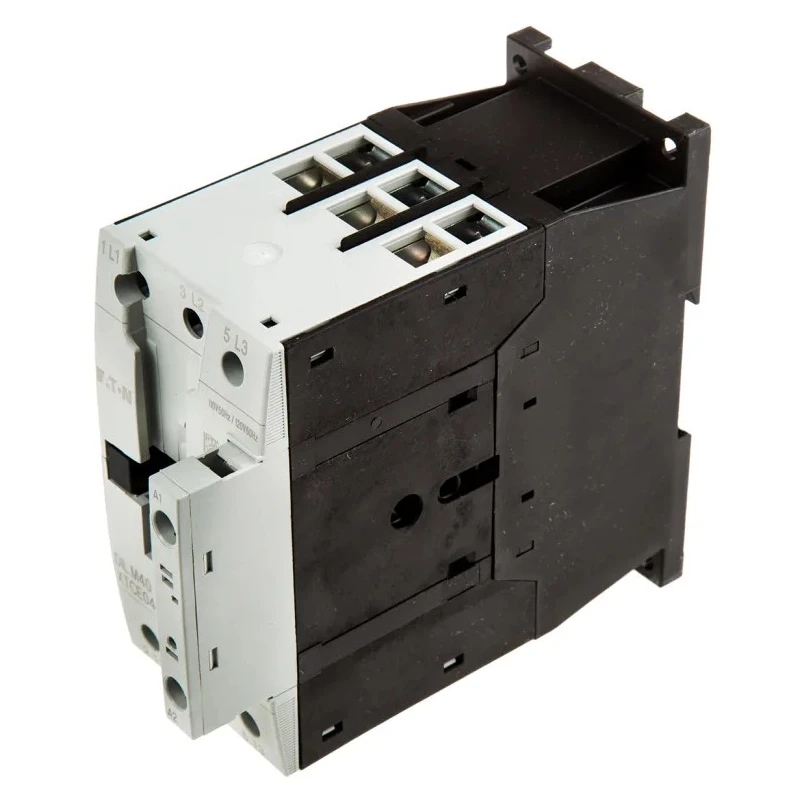 Eaton Contactor, 110V AC Coil, 3-Pole, 40A, 18.5 kW, 400V AC Motor Control DILM Series 277763 DILM40(110V50HZ,120V60HZ)
