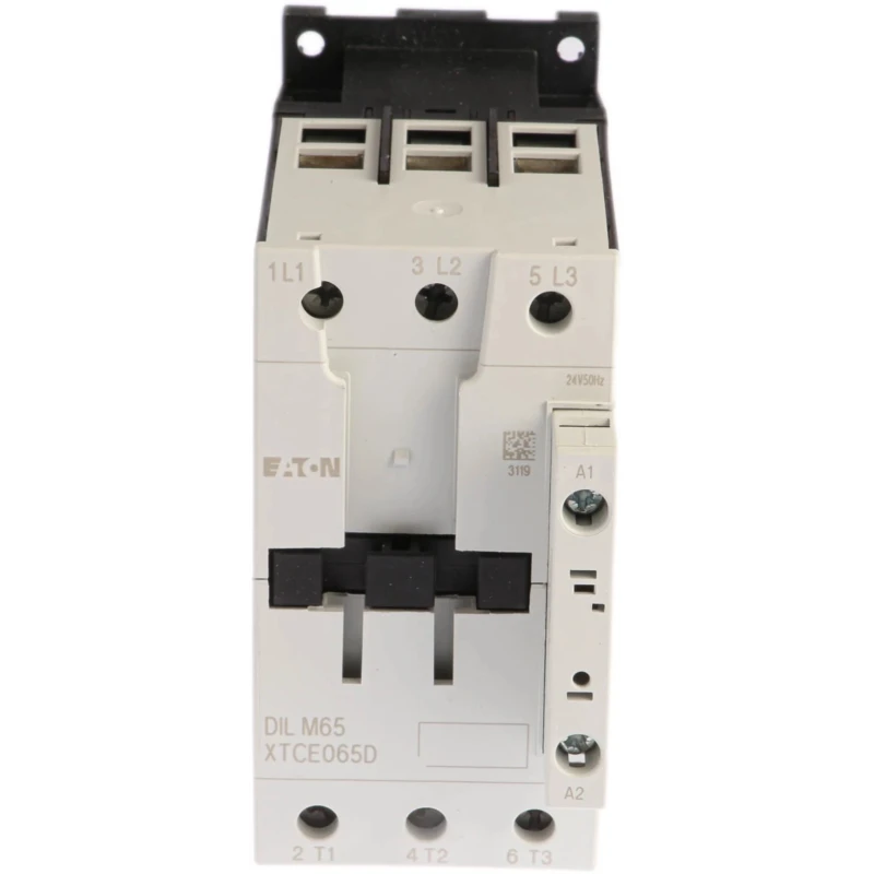 Eaton Contactor, 24V AC Coil, 3-Pole, 65A, 30kW, 3 NO, 400V AC DILM65(24V50/60HZ) 277898 DILM65(24V50/60HZ)