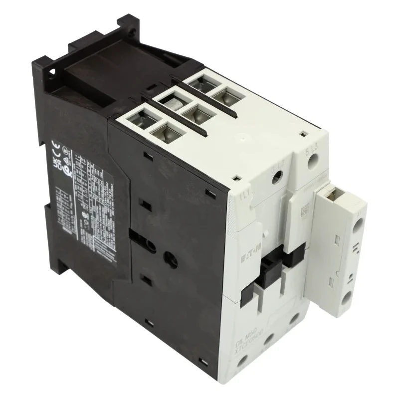 Eaton 3-Pole Contactor 50A 400V AC Coil Motor Control with 22kW Power Rating 277832 DILM50(400V50HZ,440V60HZ)