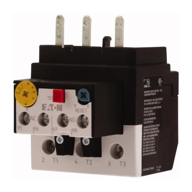 Eaton ZB65 Overload Relay 1 NO/1 NC, 24-40 A FLC, 40A Contact Rating, 7.5 W Power, 500V AC ZB65