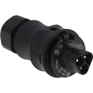 Wieland RST20i3 Series Cable Circular Lighting Connector Male Screw Terminal 3-Pole 20A 250V IP68 RST20i3