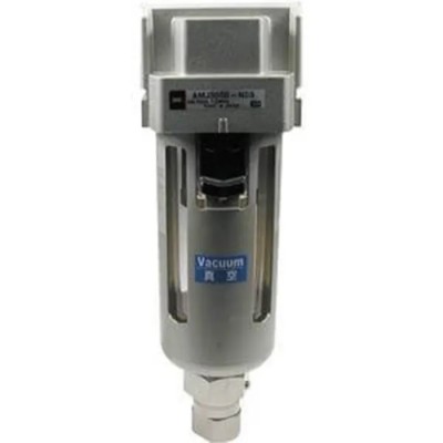SMC Pneumatic Separator Rc 3/8, 200 L/s, 1 bar to 1 Mpa, Polycarbonate Bowl, Nitrile Rubber Seal AMJ4000-F03