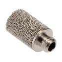 SMC Polyacetal Pneumatic Silencer 10 bar 15.5mm Threaded Metric Connection AN120-M5