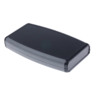 Hammond 1553 Series Black ABS Handheld Enclosure IP54 147.2 mm x 89 mm x 25 mm 1553DBK