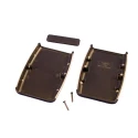 Hammond 1553 Series Black ABS Handheld Enclosure IP54, 117 mm x 24 mm x 79 mm 1553BBK
