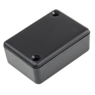 Hammond 1551 Series Black ABS Enclosure IP54, 20 mm Height x 50 mm Length x 35 mm Width 1551GBK