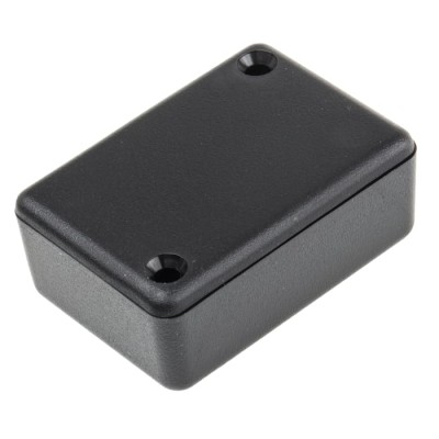 Hammond 1551 Series Black ABS Enclosure IP54, 20 mm Height x 50 mm Length x 35 mm Width 1551GBK