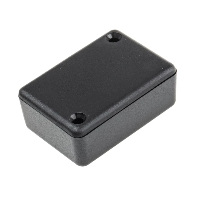 Hammond 1551 Series Black ABS Enclosure IP54, 20 mm Height x 50 mm Length x 35 mm Width 1551GBK