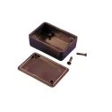 Hammond 1551 Series Black ABS Enclosure IP54, 20 mm Height x 50 mm Length x 35 mm Width 1551GBK