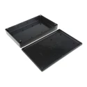 Hammond 1599 Series Flame Retardant ABS Enclosure Black Lid IP54, 220 mm x 140 mm x 40 mm IP54