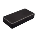 Hammond 1599 Series Flame Retardant ABS Enclosure Black Lid IP54, 220 mm x 140 mm x 40 mm IP54