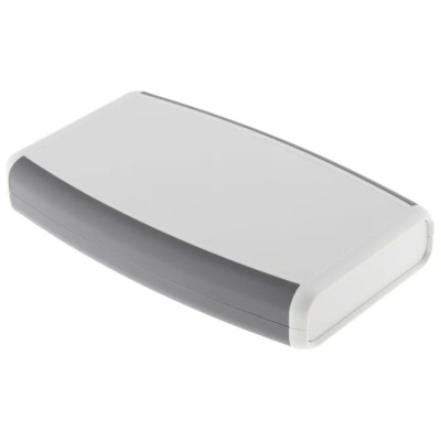 Hammond 1553 Series Grey ABS Handheld Enclosure IP54 147 mm x 25 mm x 89 mm 1553DGY