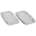 Hammond 1553 Series Grey ABS Handheld Enclosure IP54 147 mm x 25 mm x 89 mm 1553DGY