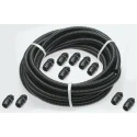 RS PRO 20 mm Nominal Diameter Polyvinyl Chloride Black PVC Conduit 10m 513-2354