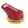 Socomec Yellow, Red Rotary Handle for FUSERBLOC Series 1414 2111