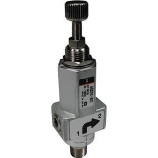 SMC RC Pneumatic Regulator 1/8 in Outlet Size 2 bar Minimum Operating Pressure ARJ310-01