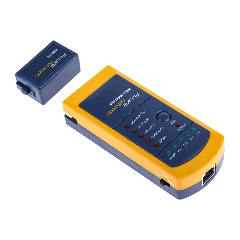 Fluke Networks MICROMAPPER Network Cable Tester RJ45 RJ11 Battery Operated MT-8200-49A