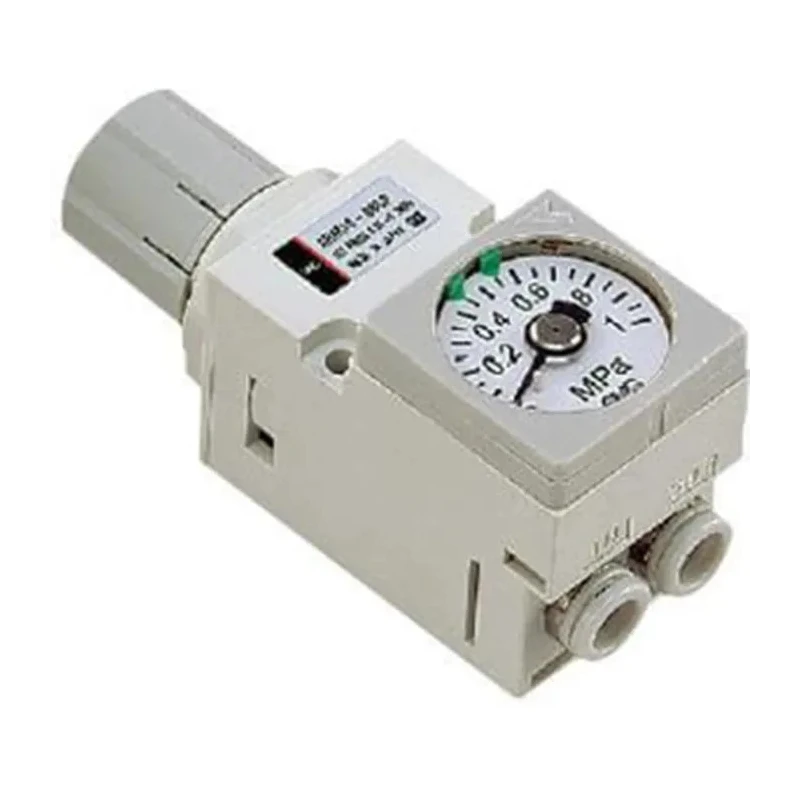 SMC Pneumatic Regulator 4 mm 0.5 Bar Pressure, 60°C Maximum Operating Temperature ARM10-08G