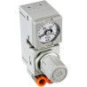 SMC Pneumatic Regulator 4 mm 0.5 bar ARM Series ARM10F1-08GP-1