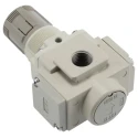 SMC Type G Pneumatic Regulator 1/4 in Outlet Size 0.05 Bar Minimum Operating Pressure ARP20