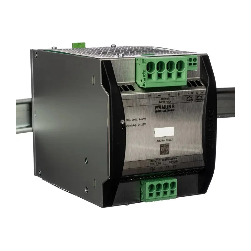 Murrelektronik Limited EMPARRO Switched Mode DIN Rail Power Supply 572V AC/DC Input 28V DC, 40 A Output 960W 85693