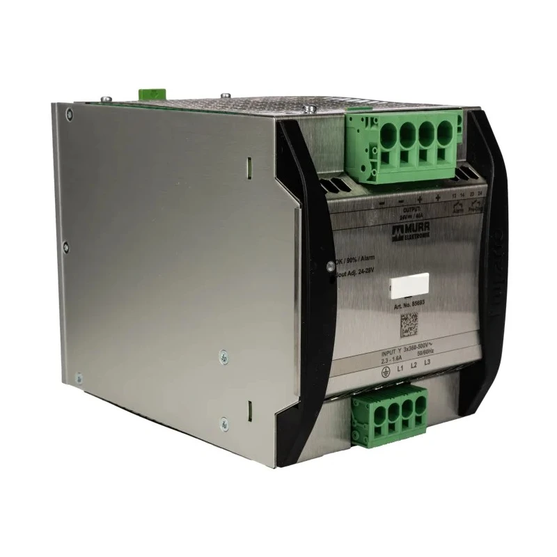 Murrelektronik Limited EMPARRO Switched Mode DIN Rail Power Supply 572V AC/DC Input 28V DC, 40 A Output 960W 85693