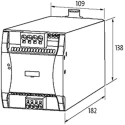 Murrelektronik Limited EMPARRO Switched Mode DIN Rail Power Supply 572V AC/DC Input 28V DC, 40 A Output 960W 85693