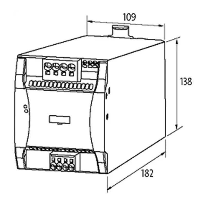 Murrelektronik Limited EMPARRO Switched Mode DIN Rail Power Supply 572V AC/DC Input 28V DC, 40 A Output 960W 85693