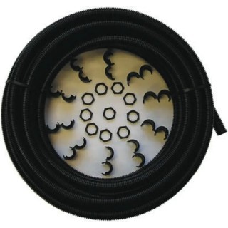 RS PRO 20 mm Nominal Diameter Black Plastic General-Purpose Conduit, 10m Length 513-2332