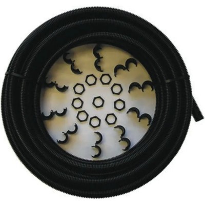 RS PRO 20 mm Nominal Diameter Black Plastic General-Purpose Conduit, 10m Length 513-2332