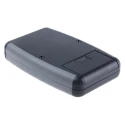 Hammond 1553 Series Black ABS Handheld Enclosure with Integral Battery Compartment IP54 117.2 mm x 79 mm x 24 mm 1553BBKBAT